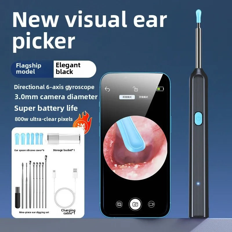 Intelligent Visual Earwax Device